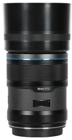 Sniper-Objektiv 23 mm, 33 mm, 56 mm, 16 mm F1.2 Serie Auto-Objektiv, kompatibel mit Sony E-Mount, Fuji X-Mount und Nikon Z-Mount(White,56mmF1.2,E-Card)