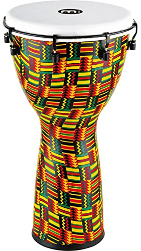 Meinl Percussion Djembe Hand Drum Circle Instrument with Synthetic Shell and Head, Alpine Series — NOT Made in China — Easy Tuning, 2-Year Warranty (ADJ12-SI)