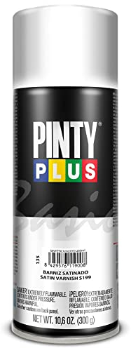 PINTY PLUS Pintura en spray BASIC 520cc Barniz Satinado S199