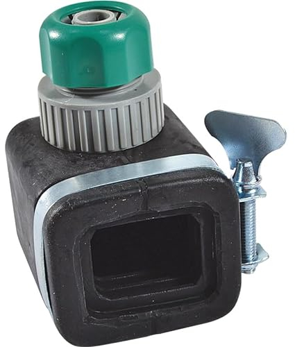 Large Square Mixer Tap Connector - Kitchen Garden Hose Pipe, Fitting | Watering | Suitable for Kitchen Taps | Easy Quick | Strong Durable | Water