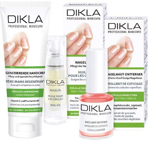 DIKLA - Nagelhaut Spezial-Pflegeset | mit attraktivem Preisvorteil | für schöne gepflegte Nägel
