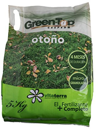 Vitaterra Abono Microgranulado Césped Otoño 5 kg, 20150
