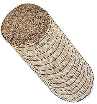 Takeashi Pannello Schermante in Canna, Canne di Bambu per Esterno, Copertura per Recinzione Privacy, Recinzione sul Bordo del Balcone, Parasole, Recinzione in bambù, per Piscina, Giardino