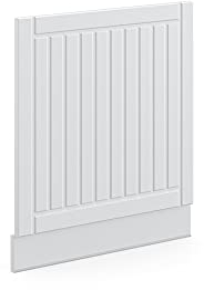 Vicco Frontblende Fame-Line, Weiß Landhaus/Weiß, 60 cm ohne Arbeitsplatte