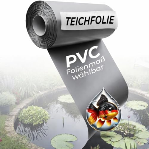 Black Forest Pond Shop Teichfolie 1mm Sika® perlgrau | Teichfolie 4 x 6 m | Made in Germany DIY für Teich, Schwimmteich & Gartenteich - Teichfolie 6 x 4 m