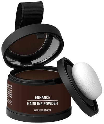 Polvere di radice per capelli, polvere per attaccatura dei capelli,Colore dei capelli per ritocco della radice con applicatore | Correttore grigio impermeabile lunga durata, che aumenta il volume de