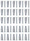 TPZORJX Pack de 50 chevilles pour plaques de plâtre- chevilles autobloquantes, chevilles à cavité métallique avec vis, chevilles conçues pour plaques plâtre, pierre, briques, béton, plaques plâtre
