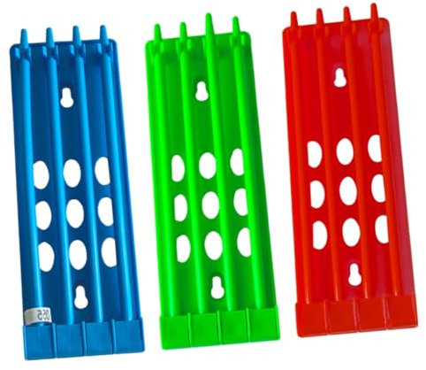 TOBBOMEY 3 Stück Taubenringständer Kunststoff Bunt Vogelringhalter Zubehör Für Brieftaubenordnung