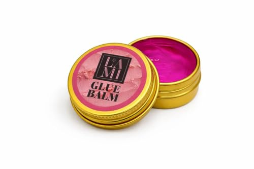 Lami Glue Balm Powerful Peach Limfritt lim för ögonfranslaminering innehåller arganolja, jojobaolja och avokadoolja (10 ml)