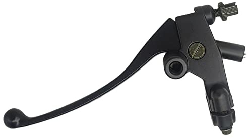XDF 7/8 22mm Left Clutch Brake Lever Perch With Mirror Mount For Motorcycle Mirror Base Mount