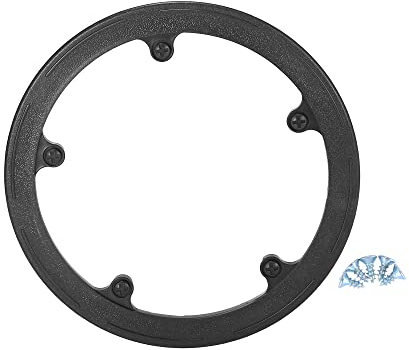 A ABSOPRO Fahrrad Kurbel Kettenradabdeckung 8.5cm 44 Zähne 5 Loch Schutz