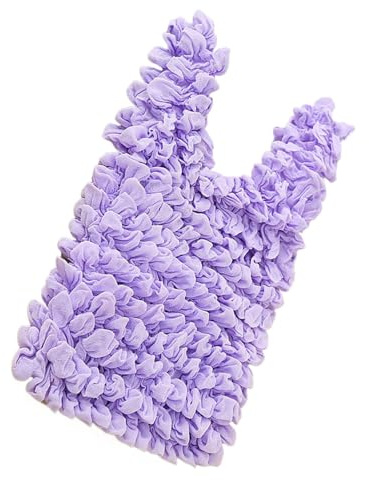 XAGMODSHN Magics Bag Espandibile Shopping Bag Drogheria Estensibile Pieghevole Grande Capacità Verdura per Casa Pieghevole Drogheria, Viola, Bellezza di massa