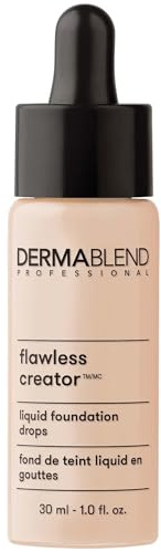 Dermablend Flawless Creator Lightweight Foundation - Oil Free Formula - Never Cakey - Covers Skin Blemishes - Weightless Coverage - Suitable For Normal, Combination And Oily Skin - 0N - 30 ML