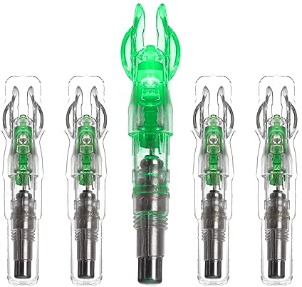 Letszhu Beleuchtete Nase mit 6,2 mm Innendurchmesser, automatische Bogenschießen-Nocken für die Jagd