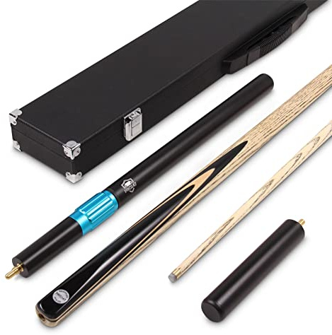 Classic Series 2 Piece Snooker & Pool Cue - 9.5mm Tip (Ebony & Maple)