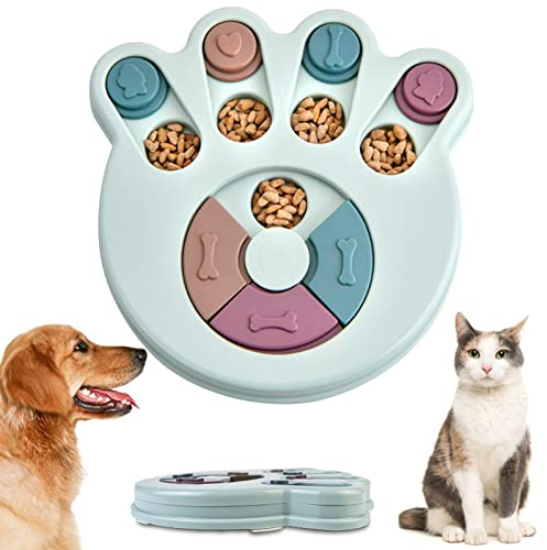 Futterautomat Leckmatte Katze Hund Hundespielzeug Welpenspielzeug Intelligenz Kleine Dog Hunde Slow Feeder Interaktives Denkspiele Spiel Spielzeug Toys