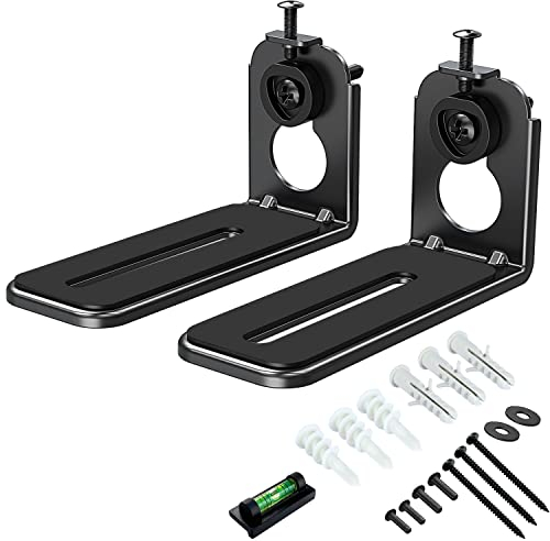 ELIVED Universal Soundbar Wandhalterung für die meisten Soundbars bis zu 6.8KG, Soundbar-Halterung mit Einer Tiefe von 116mm, Höhenverstellbar, Anti-Rutsch, Patentiertem Design, EV5013B