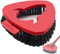 Spin Mop Scrubber Head Replacement Compatible with Vileda Turbo Mop System, Stiff Bristle Scrubbing Head Brush for Bathroom Kitchen Swimming Pools Wall Deck