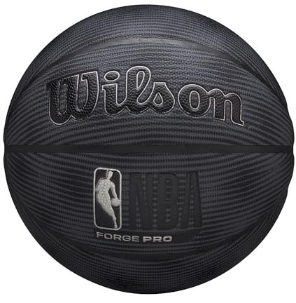 Wilson NBA Forge Pro Midnight Indoor/Outdoor Basketball, 7