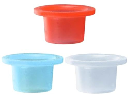 30 Stück Auslaufsichere Wasserhahn-Dichtungsdichtung, Wasserhahn-Silikondichtung, Dichtungsring, Gummidichtung, Robuste Schlauchdichtungsscheibe, Auslaufsicherer Silikonstopfen Für Dreiecksventil