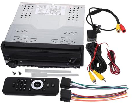 Angoily Double Din Car Player Touch Screen Car Stereo Radio Auto Wireless Rear View Camera