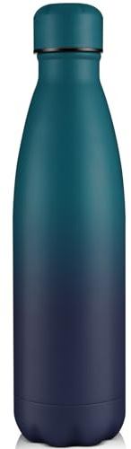 Volhoply 750ml Insulated Water Bottle, Double Wall Stainless Steel Vacuum Bottles, Keeps Cold 24H & Hot 12H, BPA Free Leak Proof Bottles (Dark Night,1 Pack)