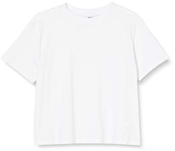Build Your Brand flickor Girls Cropped Jersey Tee T-tröja