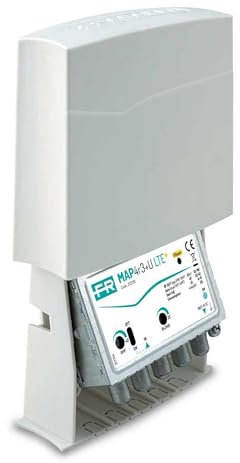Fracarro 223716 MAP2rFM3USAT Amplificatore Multibanda, 4i FM, 3+DAB, U, SAT