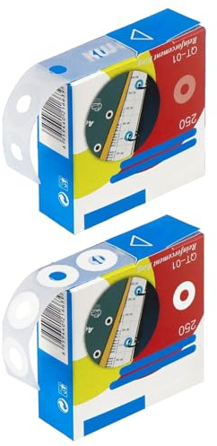 GNAUMORE Lochverstärker,Hole Reinforcer,Lochverstärkungsringe,Lochverstärker Selbstklebend,Hole Reinforcer,Reinforcement Rings,Hole Reinforcement Rings Self-Adhesive Reinforcement Rings Hole 2PC