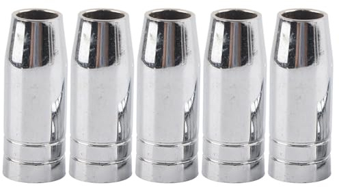 5 st koniskt gasmunstycke 15 mm Binzel MB 25AK MIG MAG svetsbrännare Precisionskopparmunstycke ersättande svetsbrännare tillbehör