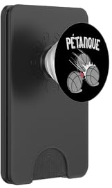 Completo di palline da petanque per bocce per giocatori di PopSockets PopWallet per MagSafe