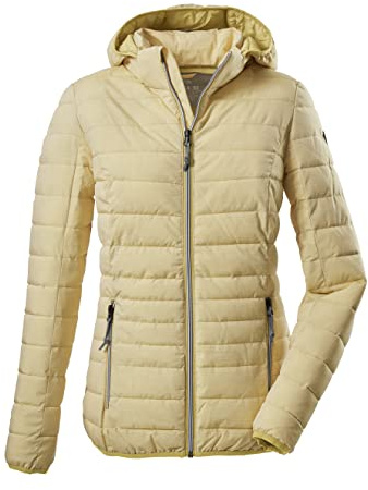 G.I.G.A. DX dam uyaka stripe Casual funktionell jacka med dunutseende med avtagbar huva