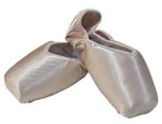 Etoile Tamara 0546 Scarpe da Punta per Grishko Sport Ballo Danza Classica Nastri Elastici Ballerina Scarpette Saggio Relax Allenamento Fitness Palestra Punte (Rosa Suola H, 6)