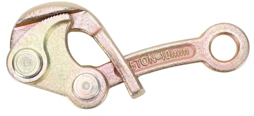 Yanmis L'outil de Préhension de Fil en Acier au Carbone Solide, Poignée de Câble de 0.5T, Maintient Fermement le Fil de 1 à 10mm pour les Travailleurs de la Construction