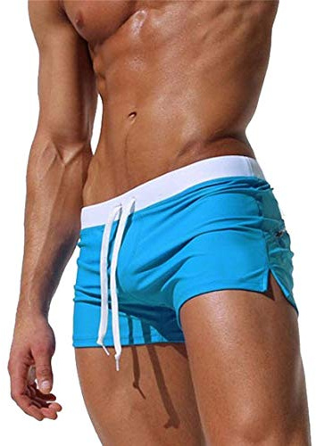 Kfnire Herrshorts, badbyxor snabbtorkande strand surfing löpning badshorts boxershorts kalsonger