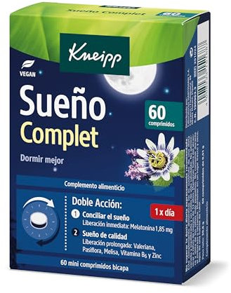 Kneipp Sueño Complet 60 Comprimidos 60 g