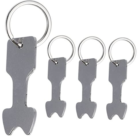 Homoyoyo 4piezas Accesorios para Llaveros De Carrito Compra Llaveros Extraíbles para Usar Supermercados y Tiendas