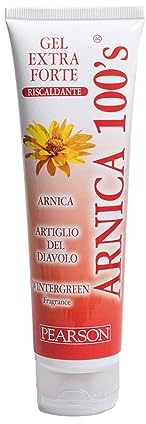 ARNICA 100's® - Arnika, extra starkes wärmendes Pearson-Gel. Starke Arnika-Creme mit Teufelskralle und Wintergrün. Entmutigende und entspannende Salbe 150 ml