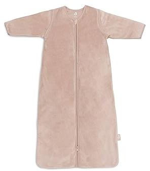Jollein 016-541-67037 Sac de Couchage d'hiver en Velours Rose (Taille 90 cm)
