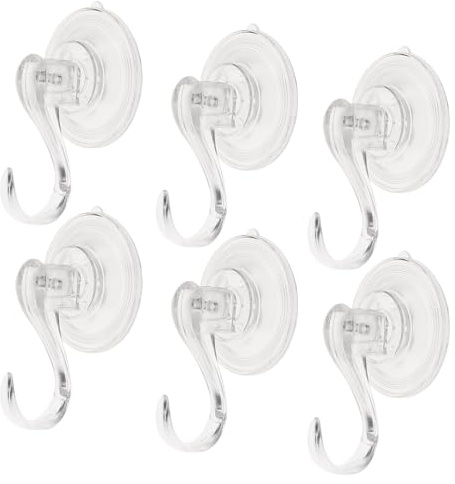 R1chyK1ng Christmas Wreath Holders Holiday Hangers – Glass Window Door Hooks Suction Cups Supplies Decorations