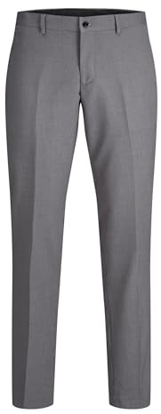 JACK & JONES Herren jprfranco Trouser nos Anzughose, Light Grey Melange, 46 EU