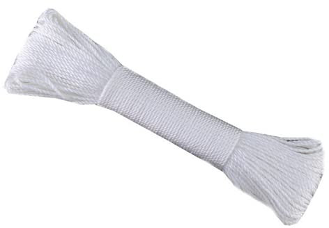 DBOO Crafts Blinds String - Roman Blind Cord 2mm White 20 Metres String for Festoon Cording