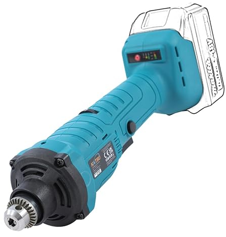 KATSU FIT-BAT 18V Amoladora Recta a Batería sin Escobillas Brushless 6 mm Portafresas y 6 Velocidades Variables, sin Batería ni Cargador 102307