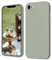 ElestBela iPhone 7/8 Hülle, iPhone SE 2022 Hülle, iPhone SE 2020 Hülle, Hanyhülle iPhone 7/8 Case Dünn Slim mit Microfiber, Kratzfeste Rundumschutz Schutzhülle Hülle für iPhone SE 2/7/8 Kupfergrün