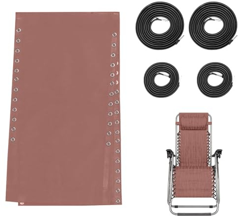 Lätt utbytesmaterial reparation för stolar | pall ämne | utomhus vikbar pall elastisk lounge reparation tyg vikbar för gräsmatta pool slunga stol