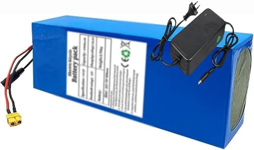 Batterie Pour Vélo Électrique 52 V 45 Ah 14S4P, Batterie Lithium-Ion 52 V Avec Chargeur Et Carte De Protection BMS Pour Moteurs De Vélo Électrique De 200 W À 1000 W. 52V 45Ah,XT60+DC