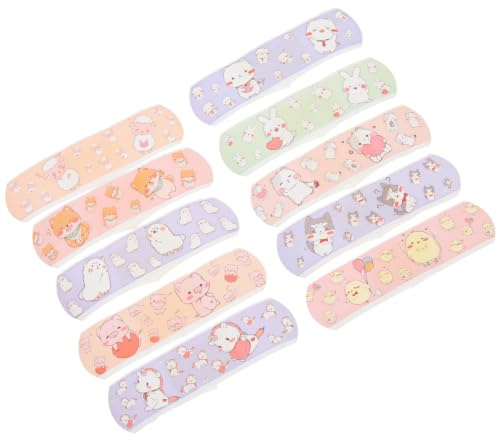 DEEPCRAFF 1 Box Bandages with Breathable Wounds Protector, Small Adhesive Woundplast Stickers Made of Glue, Featuring Comfortable Use and Independent Small Packages, for Joints and Knuckle