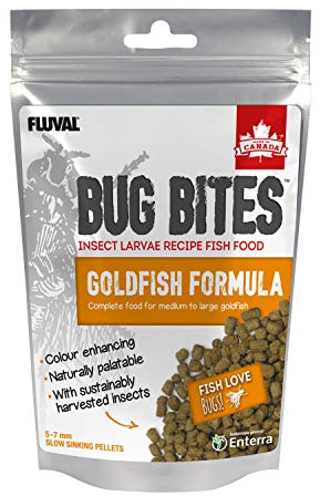 Fluval Bug Bites Goldfish Granule Fish Food 100g
