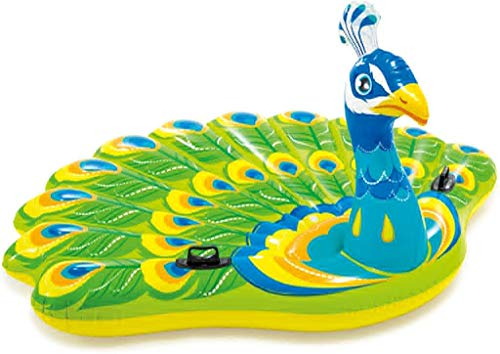 Intex Isola gonfiabile di pavone, 76 x 64 x 37 pollici, per oltre 6 anni