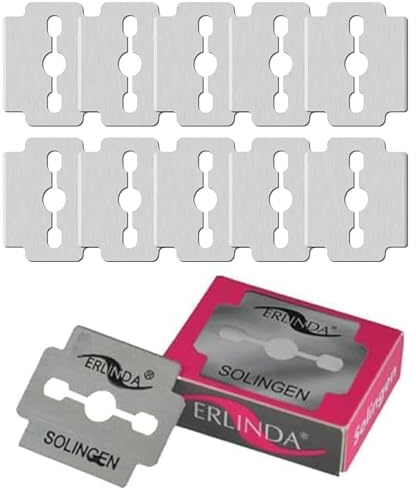 YNR Corn and Callus Remover - Pedicure Tool for Safely Removing Corns, Dead, Dry Hard Skin, 10 Replacement Heads, Foot and Heel Scrubber Scraper, Corn Plane, Footcare